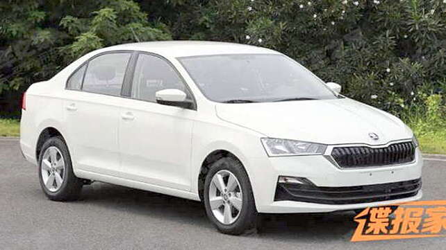 New-gen Skoda Rapid spotted undisguised in China