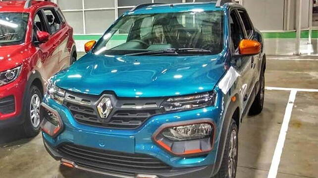 Renault Kwid Climber facelift spotted completely undisguised