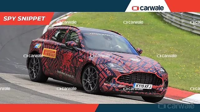 Aston Martin DBX rocks the ‘Ring ahead of official debut Aston Martin DBX rocks the ‘Ring ahead of official debut