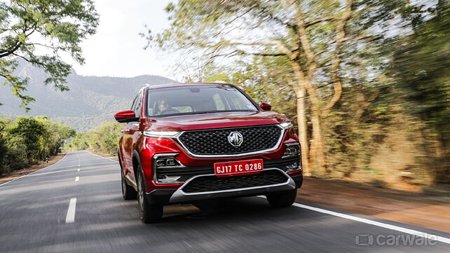 MG Hector bookings to re-open on 1 October