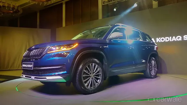 Skoda Kodiaq Scout launched in India at Rs 33.99 lakhs Skoda Kodiaq Scout launched in India at Rs 33.99 lakhs