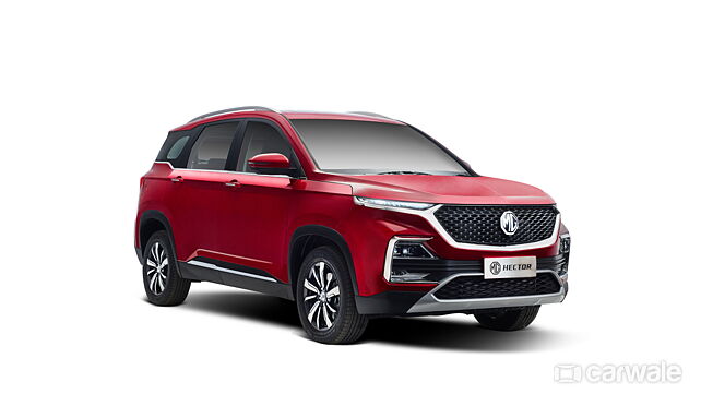 MG Hector achieves sales of 2,608 units in September 2019