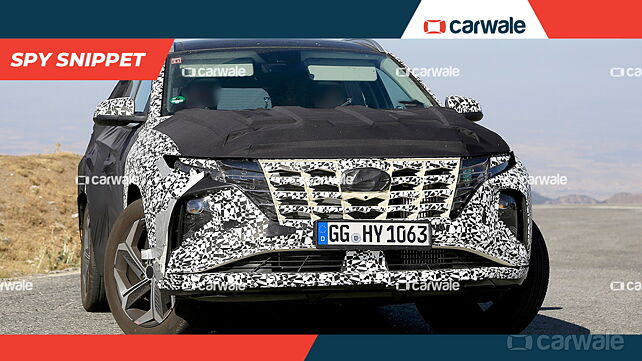 India-bound 2021 Hyundai Tucson spied with new grille design