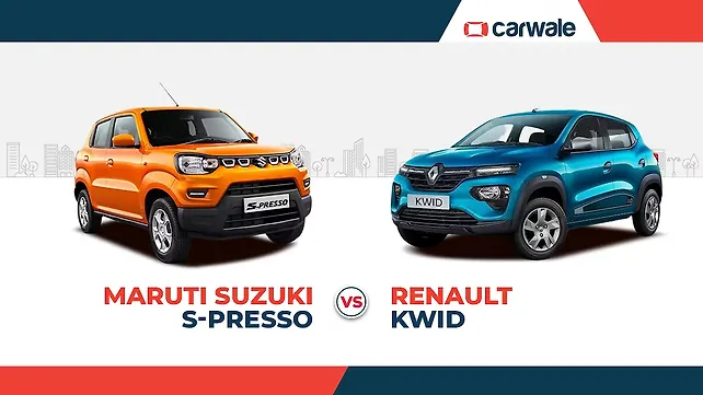Spec comparison: Maruti Suzuki S-Presso Vs Renault Kwid Spec comparison: Maruti Suzuki S-Presso Vs Renault Kwid