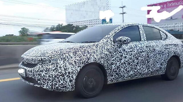 New Honda City spied in production form ahead of global debut