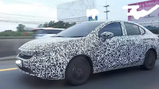 New Honda City spied in production form ahead of global debut New Honda City spied in production form ahead of global debut