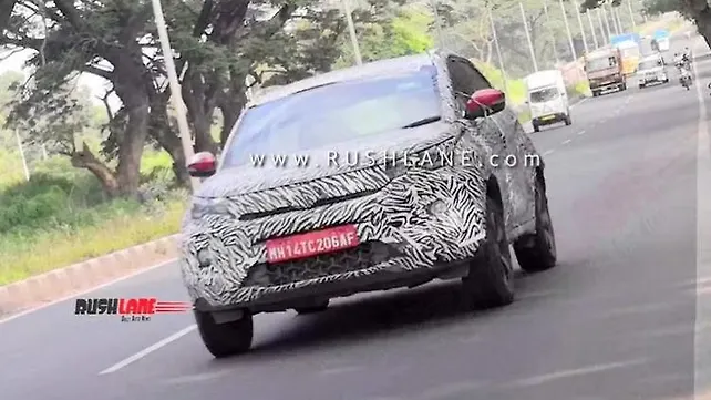 New Tata Nexon facelift spotted in production form New Tata Nexon facelift spotted in production form