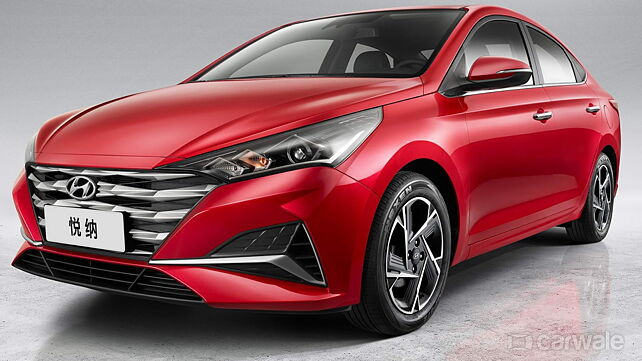 New Hyundai Verna facelift official images released ahead of its launch in China