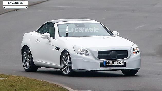 Mercedes-Benz SLC spotted on test