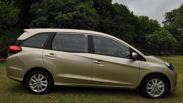 Mobilio contributed to nearly 35 per cent of Honda's August sales