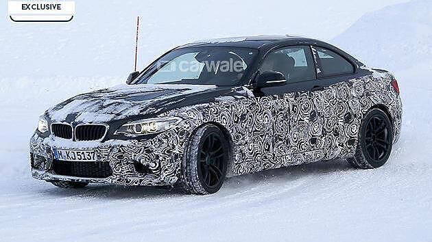 BMW M2 production ready mule spotted again