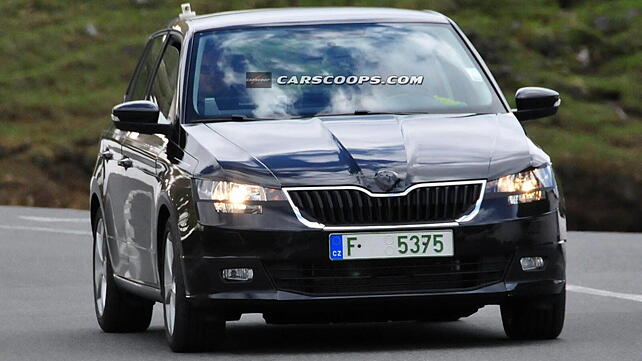 2015 Skoda Fabia spotted testing ahead of Paris Motor Show unveiling