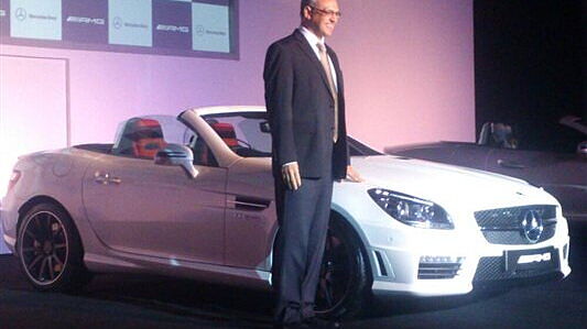 Mercedes-Benz SLK 55 AMG launched in India for Rs 1.25 Crore