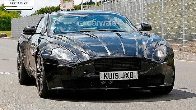 Aston Marin DB11 spied again