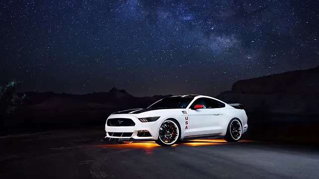 Ford pays tribute to the Apollo mission with a one off Mustang Ford pays tribute to the Apollo mission with a one off Mustang