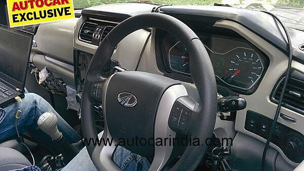 Updated Mahindra Scorpio interior revealed in new spy shots