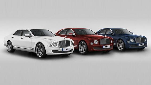 Bentley Mulsanne 95 special edition launched in the UK