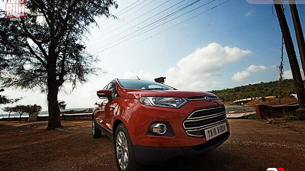 Ford Ecosport displayed at the Dubai International Motor show; will hit the Middle East soon