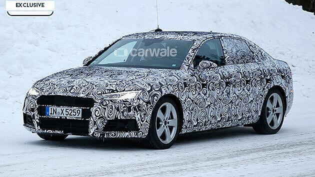 2016 Audi A4 spied testing