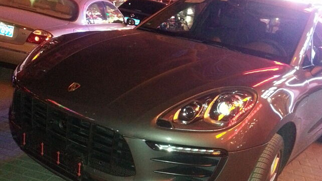 Porsche Macan spied testing uncamouflaged in China