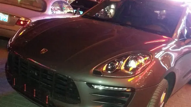 Porsche Macan spied testing uncamouflaged in China Porsche Macan spied testing uncamouflaged in China