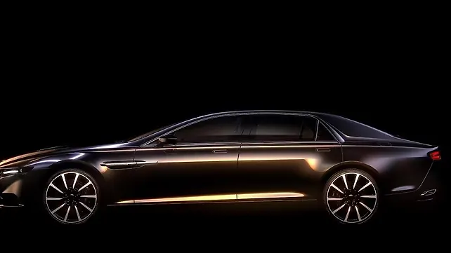 Aston Martin teases the highly exclusive Lagonda saloon Aston Martin teases the highly exclusive Lagonda saloon