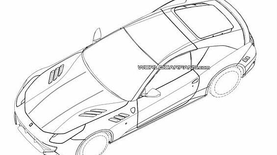 Patent drawings for new two-seater FF-based Ferrari revealed