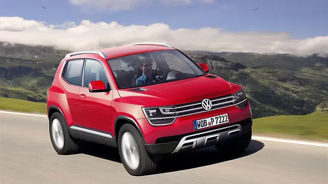 Volkswagen Taigun production model rendered Volkswagen Taigun production model rendered