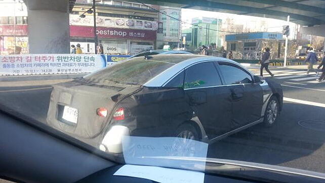 2015 Hyundai Sonata spotted in South Korea