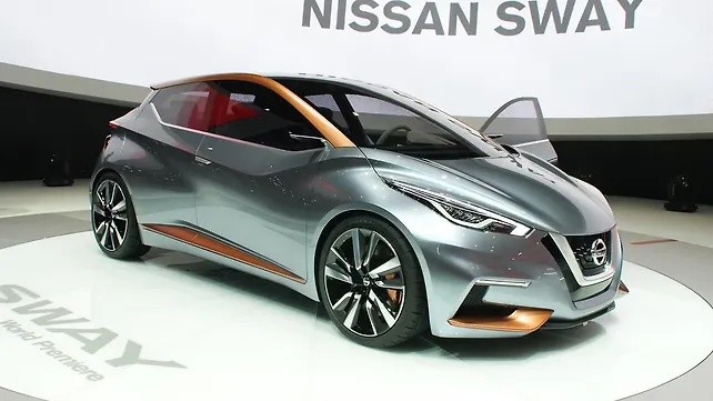 Nissan Sway Concept unveiled at Geneva Motor Show Nissan Sway Concept unveiled at Geneva Motor Show