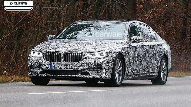 BMW 7 Series (G11) spied again