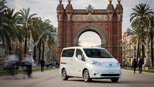 Nissan unveils seven-seater version of all-electric e-NV200 van