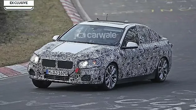 BMW 1 Series sedan spied testing at Nurburgring BMW 1 Series sedan spied testing at Nurburgring
