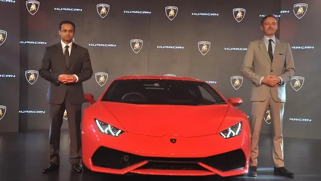 Lamborghini Huracan launched in India at Rs 3.43 crore Lamborghini Huracan launched in India at Rs 3.43 crore