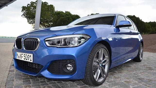 BMW 1 Series facelift spied with M Sport pack