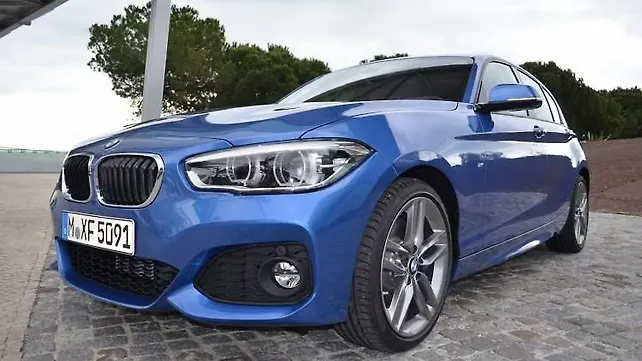 BMW 1 Series facelift spied with M Sport pack BMW 1 Series facelift spied with M Sport pack