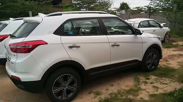 Hyundai Creta starts arriving at the dealerships Hyundai Creta starts arriving at the dealerships