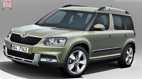 India-bound Skoda Yeti facelift hits production line in Czech Republic