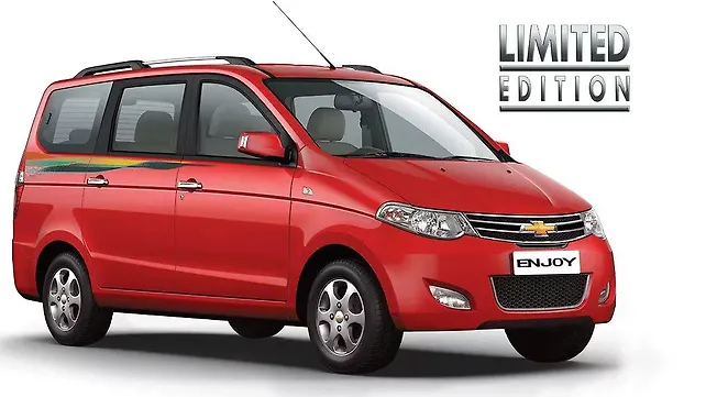 General Motors India introduces Chevrolet Enjoy Anniversary edition General Motors India introduces Chevrolet Enjoy Anniversary edition