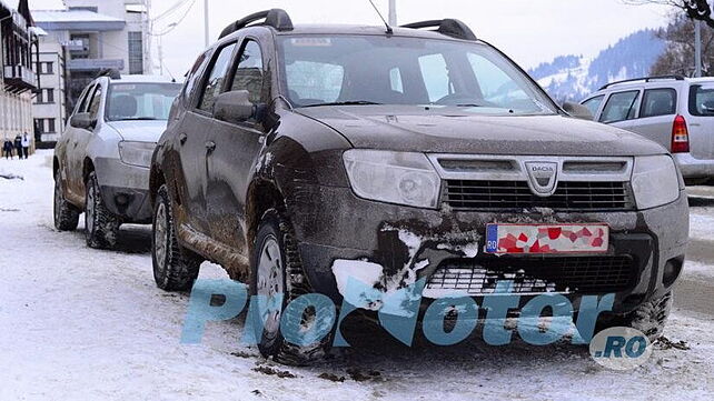 2014 Dacia/Renault Duster spotted testing in Romania