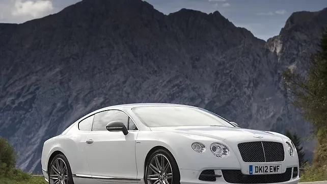 Bentley Continental GT Speed launched in India Bentley Continental GT Speed launched in India