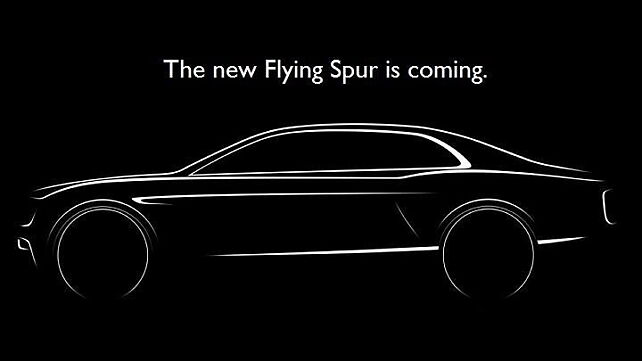 2014 Bentley Continental Flying Spur teased