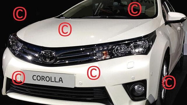 2014 Toyota Corolla pictures leaked