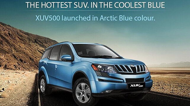 Mahindra now offering XUV500 in a new colour