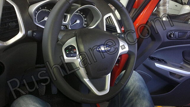 Ford EcoSport interiors spied