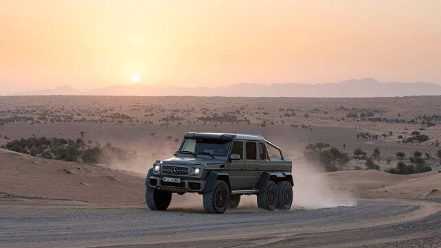 Mercedes-Benz confirms production of six-wheeled G63 AMG  
