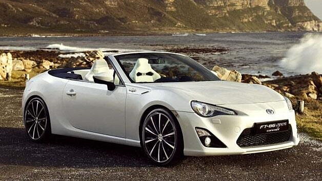 2013 Geneva Motor Show: Toyota unveils convertible FT-86 concept car