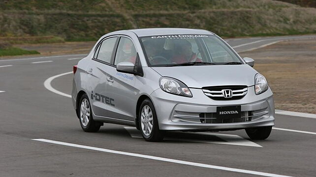 Honda dealers taking bookings for the Amaze Sedan