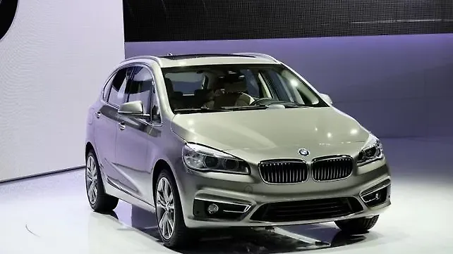 BMW 2 Series Active Tourer uncovered at the Geneva Motor Show BMW 2 Series Active Tourer uncovered at the Geneva Motor Show
