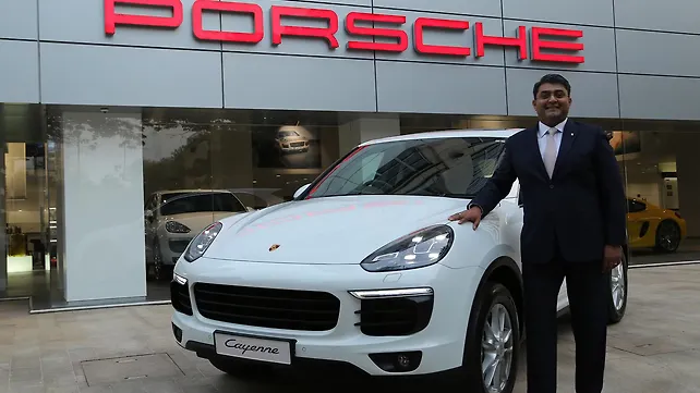 Porsche India launches the all-new Cayenne at Rs 1.02 crore Porsche India launches the all-new Cayenne at Rs 1.02 crore